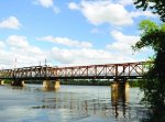 Rock Island Swing bridge Cottage Grove MN 1984 - Built in 1894 !